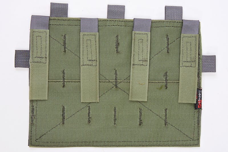 Crye Precision (By ZShot) Adaptive Vest System / Jumpable Plate Carrier Molle Front Flap (Grey)