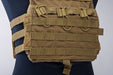 Crye Precision (By ZShot) Jumpable Plate Carrier JPC 2.0 w/ Flat M4 Molle Front Flap (L Size / Coyote Brown)