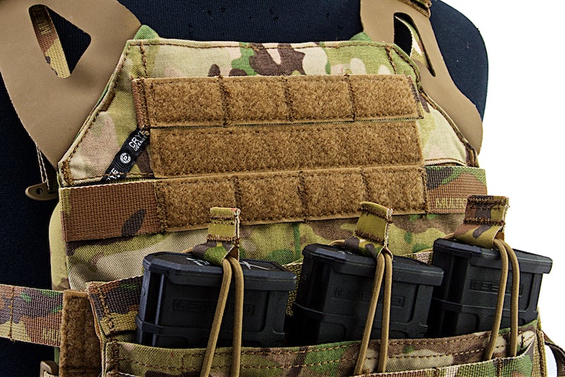 Crye Precision (By ZShot) Jumpable Plate Carrier JPC 2.0 w/ Flat M4 Molle Front Flap (Large/ Multicam)