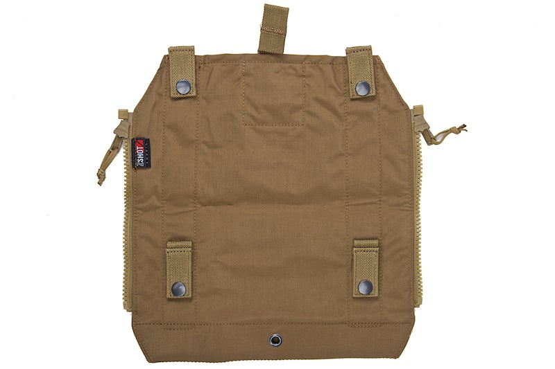 Crye Precision (By ZShot) AVS / JPC Zip-On Molle Back Panel (L Size / Coyote Brown)