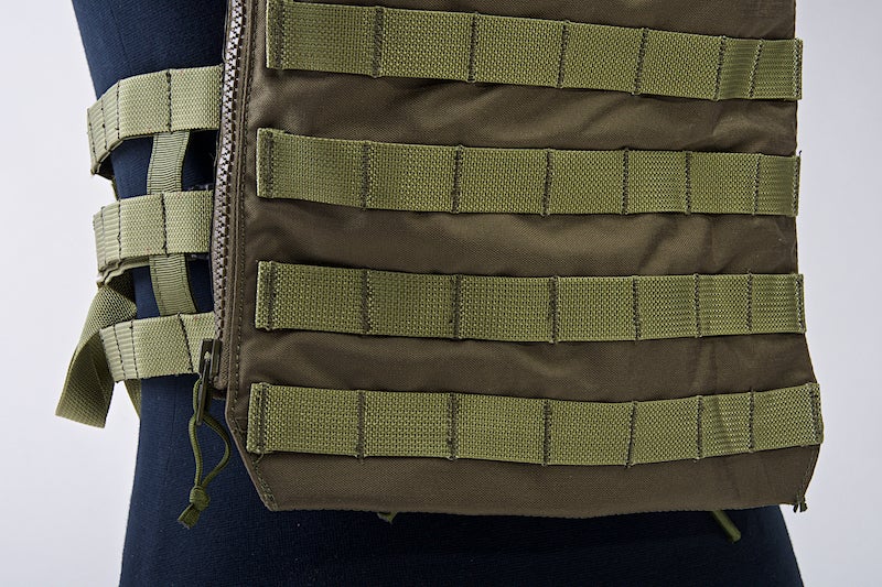 Crye Precision (By ZShot) AVS / JPC Zip-On Molle Back Panel (M Size / Range Green)