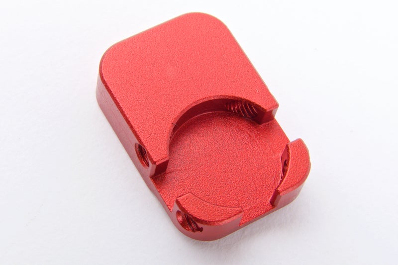 Crusader M4 Match Type Extended Bolt Catch Button for VFC M4 GBB (Red)