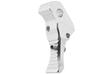 CTM TAC CNC Aluminum FUKU-2 Adjustable Trigger for Action Army AAP 01/ WE G Series GBB Pistol (Silver)