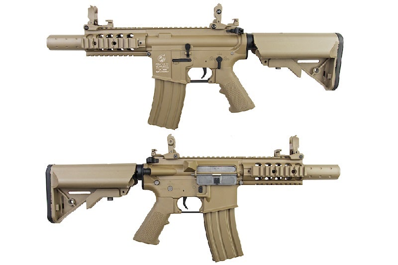 Cybergun Colt M4 Special Forces Mini AEG Rifle (Tan)