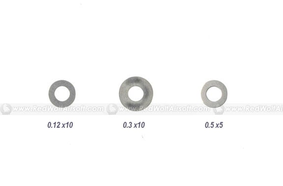 Deep Fire Shim Set (0.12, 0.3, 0.5)