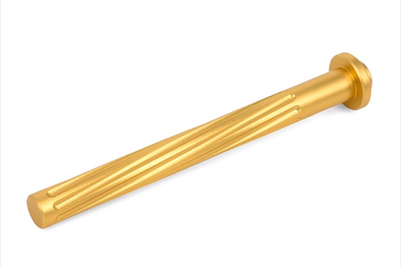 EDGE Custom 'Twister' Guide Rod for Marui Hi-Capa 4.3 Airsoft GBB Pistol (Gold)