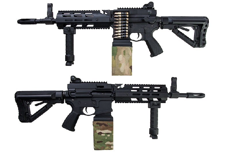 G&G CM16 LMG AEG Rifle