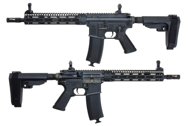 EMG (King Arms) 10.5inch Troy Industries RIS SOCC M4 AEG Airsoft Rifle