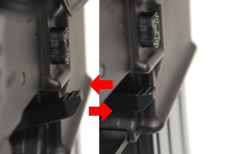 First Factory M4 Custom Ambi Bolt Catch for M4 Standard/ Next Gen AEG Rifle