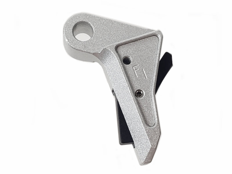 5KU FI Style CNC Trigger for Marui G-Series Airsoft GBB Pistol (Silver)