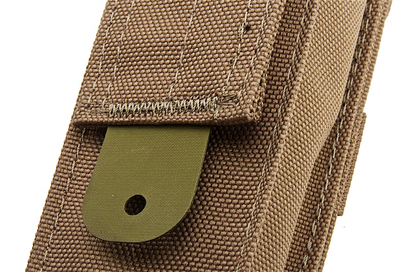 Ghost Gear Single Long Magazine Pouch for Kriss Vector AEG (Tan)