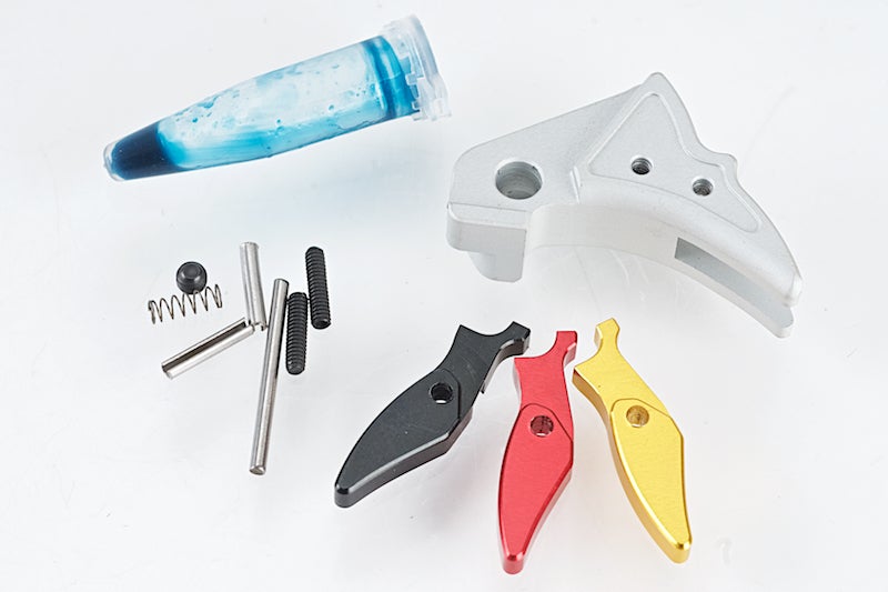Guns Modify Aluminum Trigger for TM 17/18/26 ver.3 / SA Style (Silver)