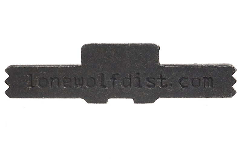 Guns Modify Extended Slide Lock with Marking for Tokyo Marui Glock Series LW Style