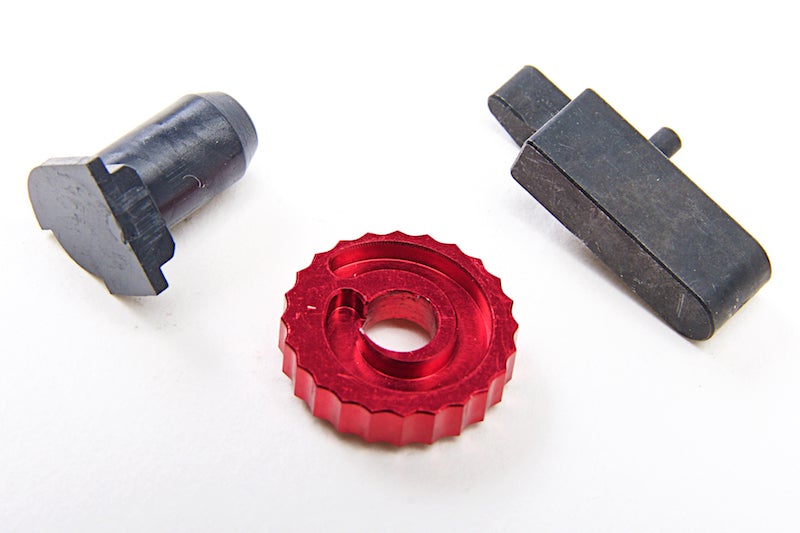 Guns Modify CNC 6061T6 Aluminum Complete Hop Up Adjuster Set for Marui M4 MWS GBB