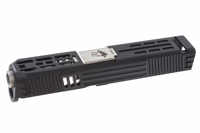Guns Modify Aluminum Slide Stainless Outer Barrel for Marui G26 (LW Style)