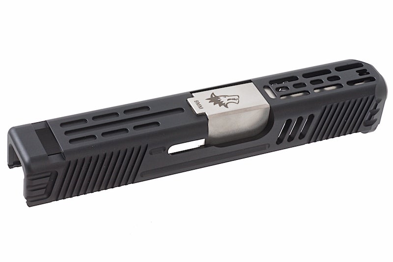 Guns Modify Aluminum Slide Stainless Outer Barrel for Marui G26 (LW Style)