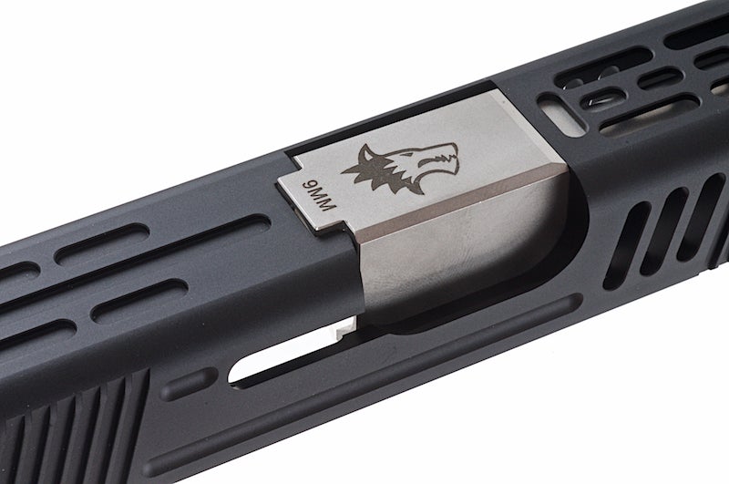 Guns Modify Aluminum Slide Stainless Outer Barrel for Marui G26 (LW Style)