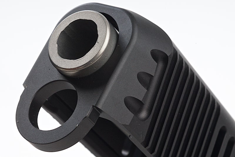 Guns Modify Aluminum Slide Stainless Outer Barrel for Marui G26 (LW Style)
