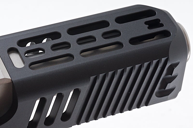 Guns Modify Aluminum Slide Stainless Outer Barrel for Marui G26 (LW Style)