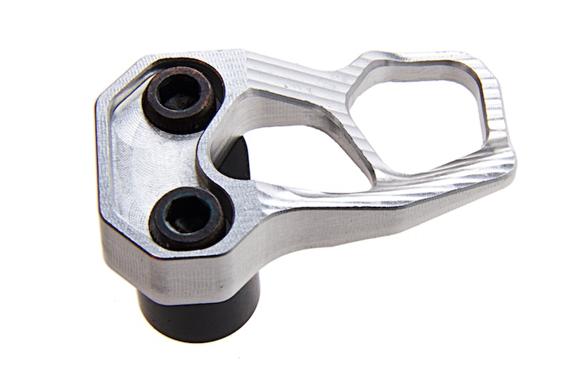 Guns Modify CNC Aluminum Magazine Release Extension for Marui M4 MWS ACC XMR (Silver)