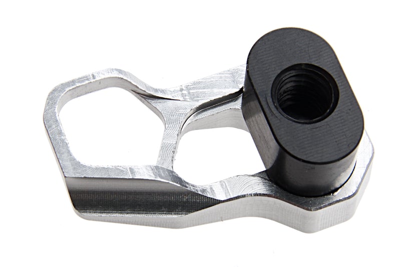 Guns Modify CNC Aluminum Magazine Release Extension for WA GBBR ACC XMR (Silver)