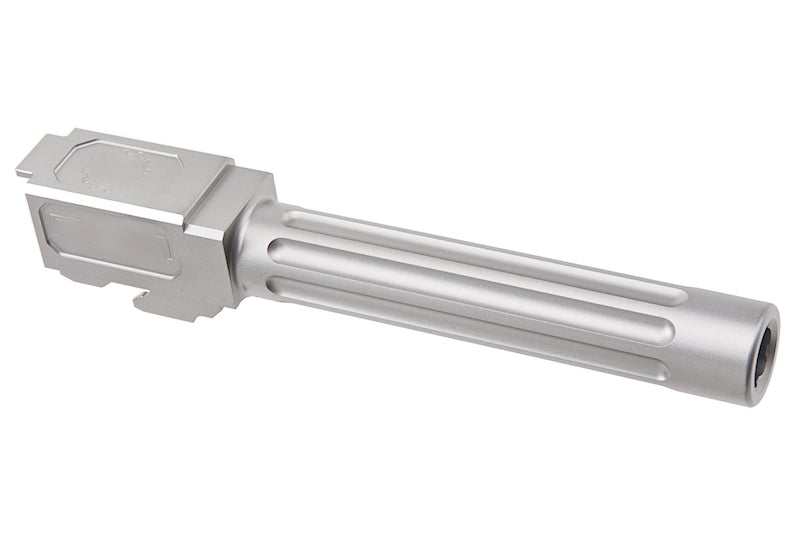 Guns Modify DEM Stainless Fluted Barrel for Marui G17 (Silver)