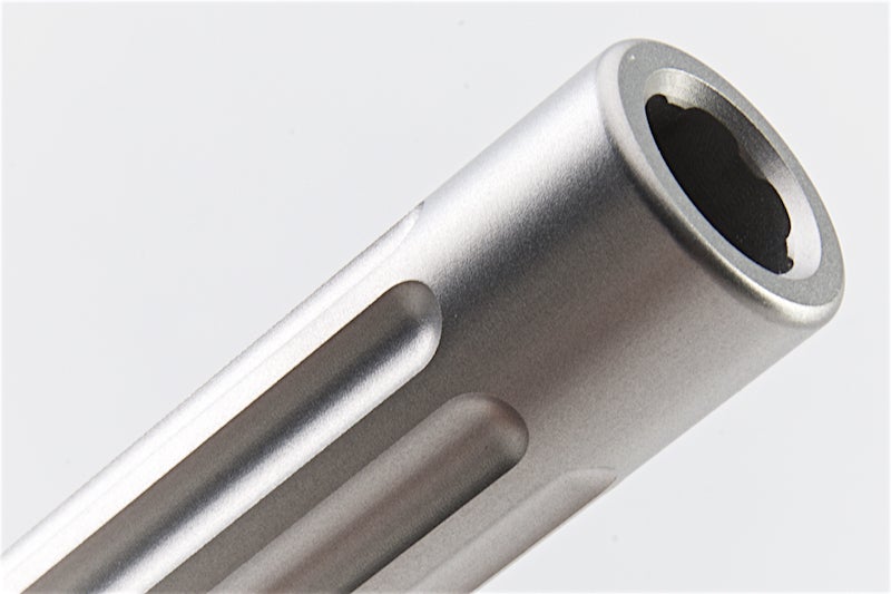 Guns Modify DEM Stainless Fluted Barrel for Marui G17 (Silver)