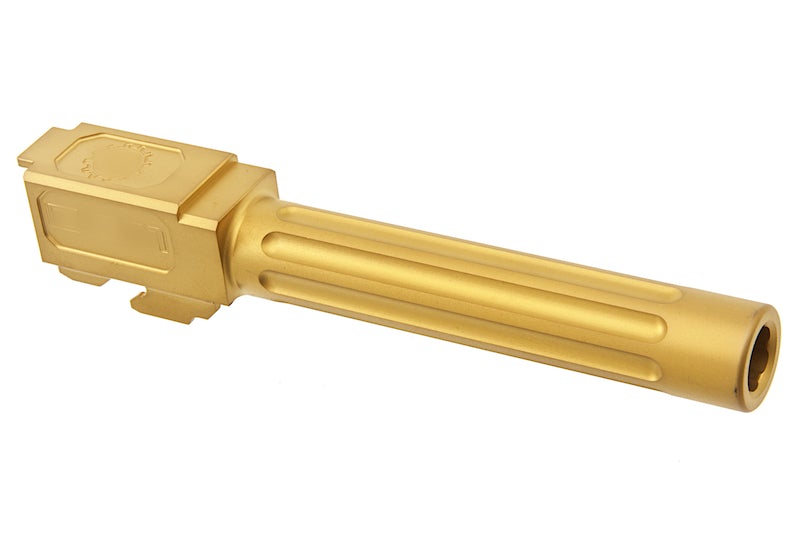 Guns Modify DEM Stainless Fluted Barrel for Marui G17 (Tin Nitride)