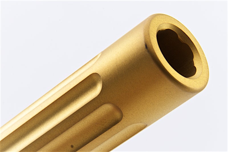 Guns Modify DEM Stainless Fluted Barrel for Marui G17 (Tin Nitride)