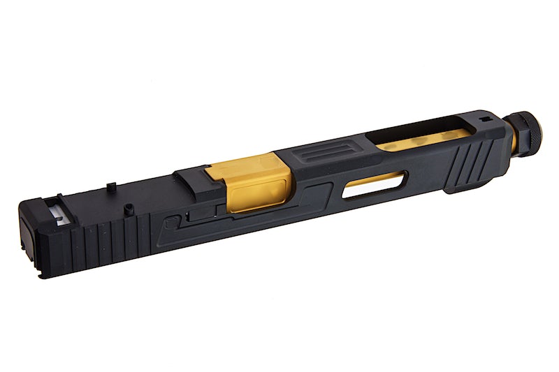 Guns Modify SA G34 Stainless Steel RMR Slide Threaded Barrel Set (Gold)