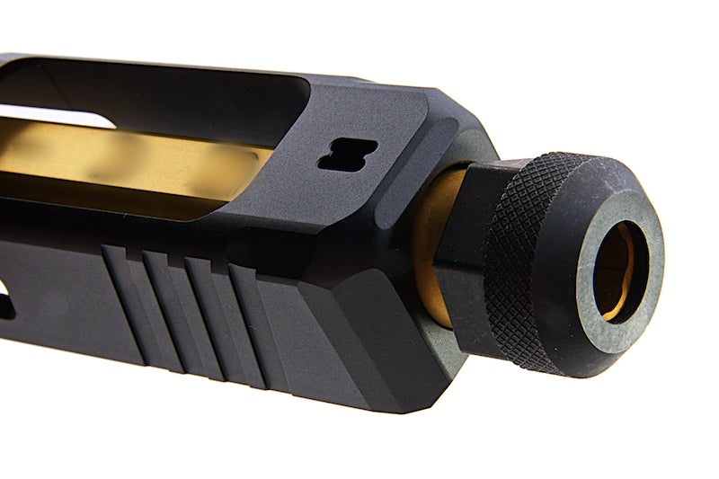 Guns Modify SA G34 Stainless Steel RMR Slide Threaded Barrel Set (Gold)