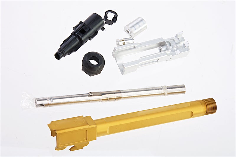 Guns Modify SA G34 Stainless Steel RMR Slide Threaded Barrel Set (Gold)