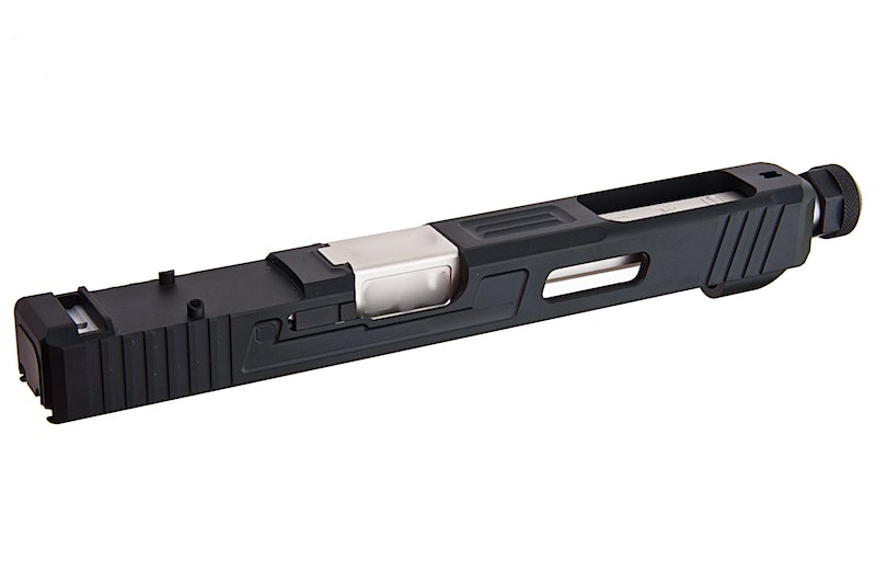 Guns Modify SA G34 Stainless Steel RMR Slide Threaded Barrel Set (Silver)