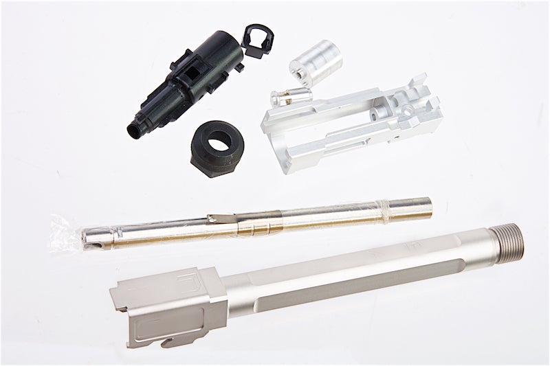 Guns Modify SA G34 Stainless Steel RMR Slide Threaded Barrel Set (Silver)