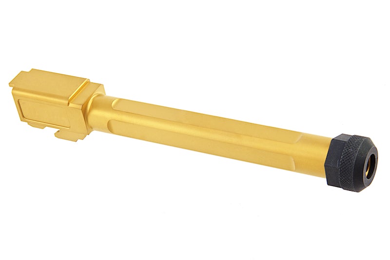 Guns Modify SA KMM G34 Stainless Barrel Fluted Threaded (Gold)
