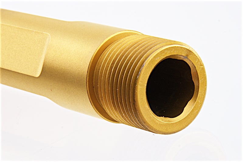 Guns Modify SA KMM G34 Stainless Barrel Fluted Threaded (Gold)
