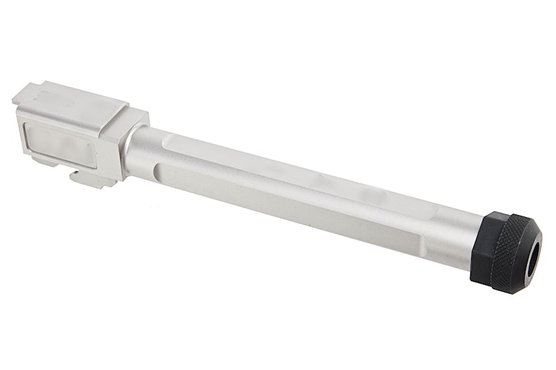 Guns Modify SA KMM G34 Stainless Barrel Fluted Threaded (Silver)