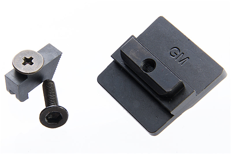 Guns Modify W Style Steel CNC Fiber Optic Sight Set for Marui/ WE GSeries GBB