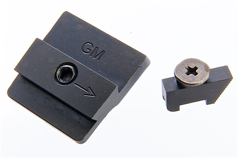 Guns Modify W Style CNC Steel Fiber Optic Sight Set for Umarex (VFC) G17 Gen 3 / Gen 4 GBB