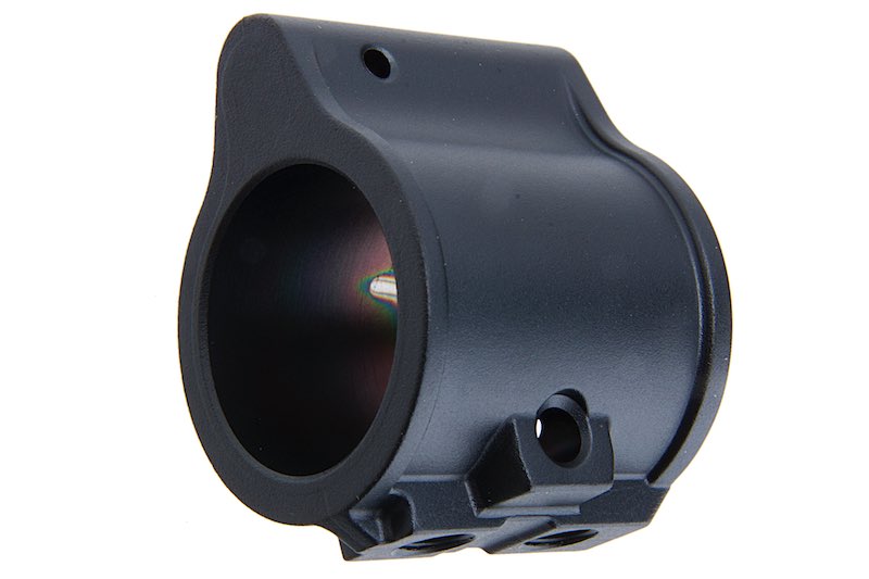 Guns Modify Stainless Steel Gas Block for M4 GBB Airsoft Rifle (Tin-Nitride BK)