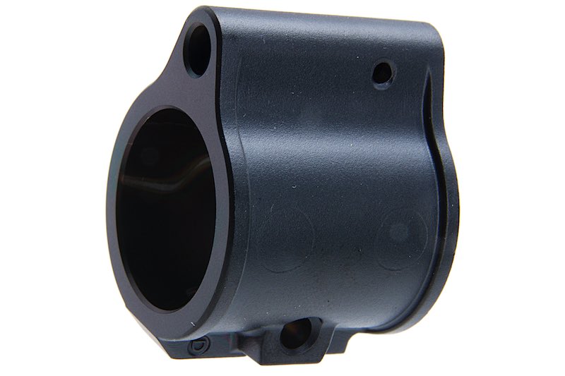 Guns Modify Stainless Steel Gas Block for M4 GBB Airsoft Rifle (Tin-Nitride BK)