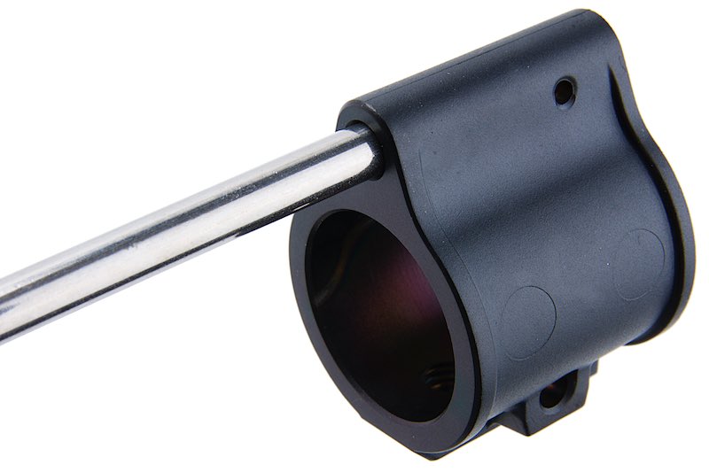 Guns Modify Stainless Steel Gas Block Set for M4 GBB Airsoft Rifle