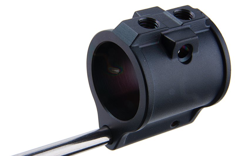 Guns Modify Stainless Steel Gas Block Set for M4 GBB Airsoft Rifle
