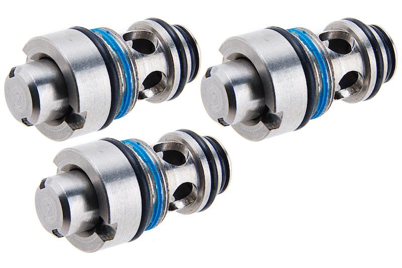 Guns Modify EVO Stainless Steel Magazine Output Valve for Marui M4 MWS/ Hi-Capa GBB (3pcs)