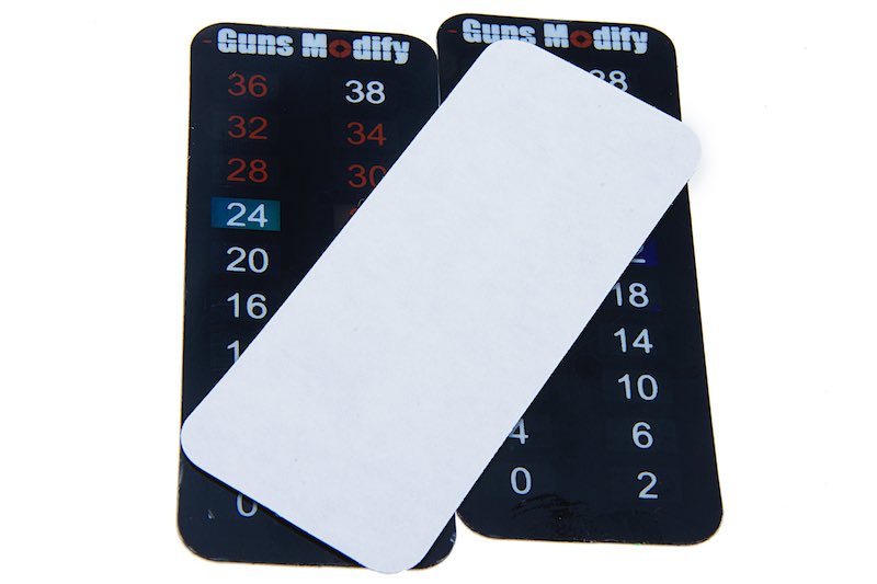 Guns Modify 0-38°C Temperature Index Sticker for GBB Gas Magazines