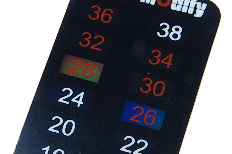 Guns Modify 0-38°C Temperature Index Sticker for GBB Gas Magazines