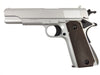Double Bell Metal M1911 Spring Pistol (Silver)