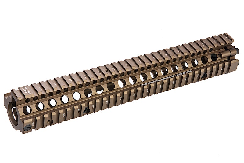 G&P Daniel Defense M4A1 12.5" RAS II Handguard for Marui & G&P M4/ M16 (Sand)