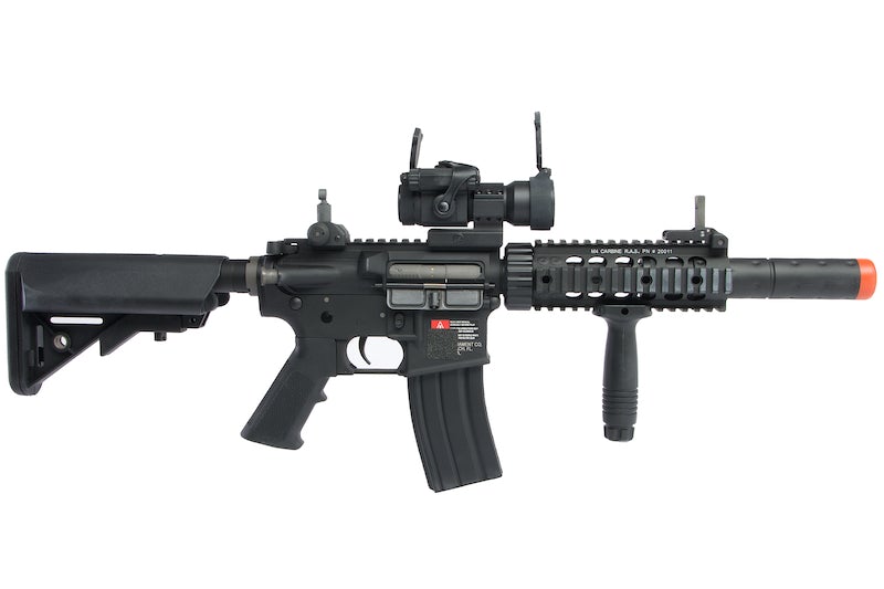G&P M4A1 AEG Rifle With RDS & Silencer (Marine)