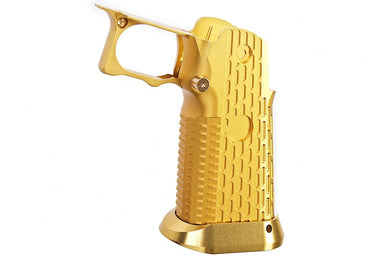 Gunsmith Bros Aluminum Grip for Marui Hi-Capa GBB (Limcat Style/ Gold)